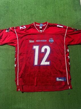 VTG Tom Brady Jersey XXL Red Pro Bowl 2006 Hawaii Patriots TB12 Throwback Reebok